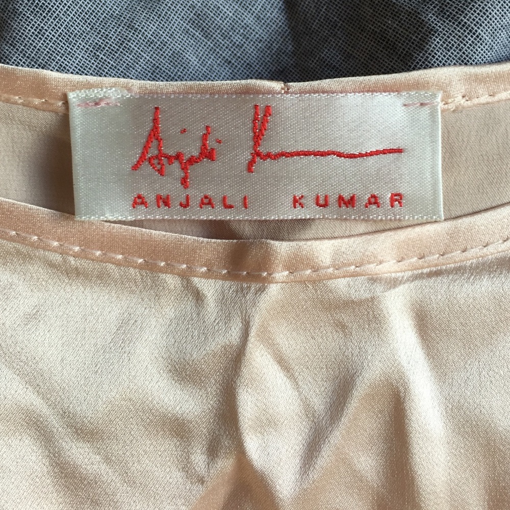 Vintage pale pink 100% silk blouse - Picture 4 of 4
